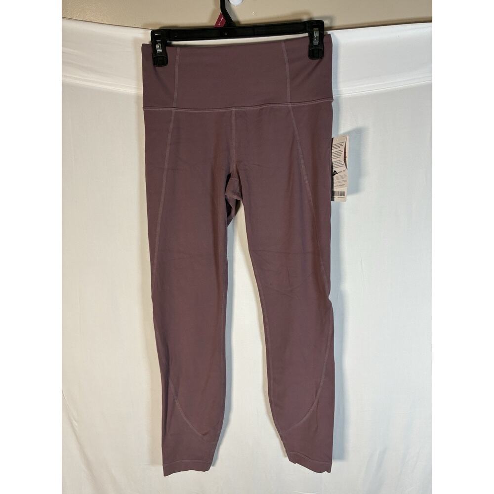 NWT Athleta Salutation 7/8 Ankle Tight Womens Small Mauve Powervita UPF 50+